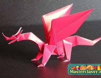 Как сделать дракона из бумаги в технике оригами начинающим Дракон из бумаги для начинающих